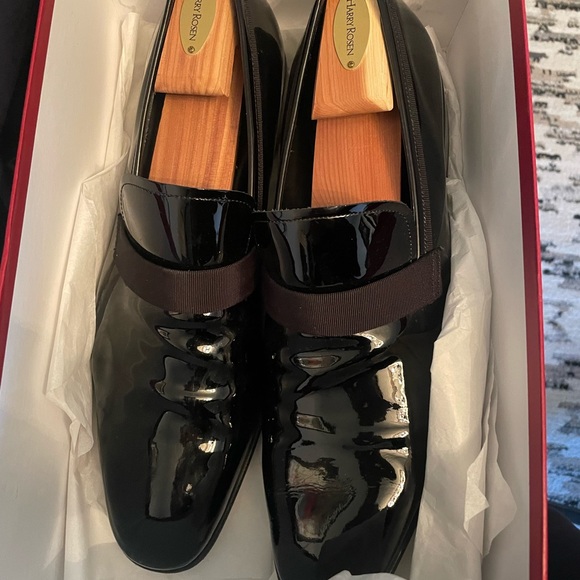 Mens Salvatore Ferragamo Patent leather shoes size 11 - Picture 4 of 6
